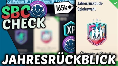 ENDLICH WIEDER! Jahresrückblick Spielerwahl SBC! Unsere